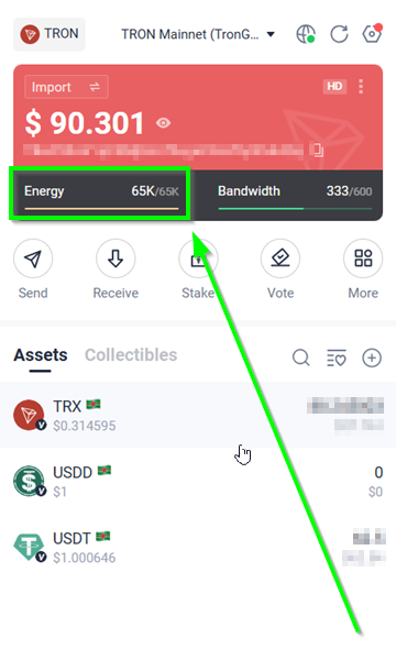 troncheck tronlink wallet how to buy tron energy
